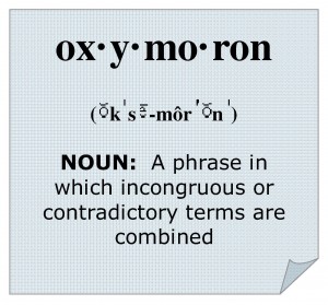 OXYMORON defined
